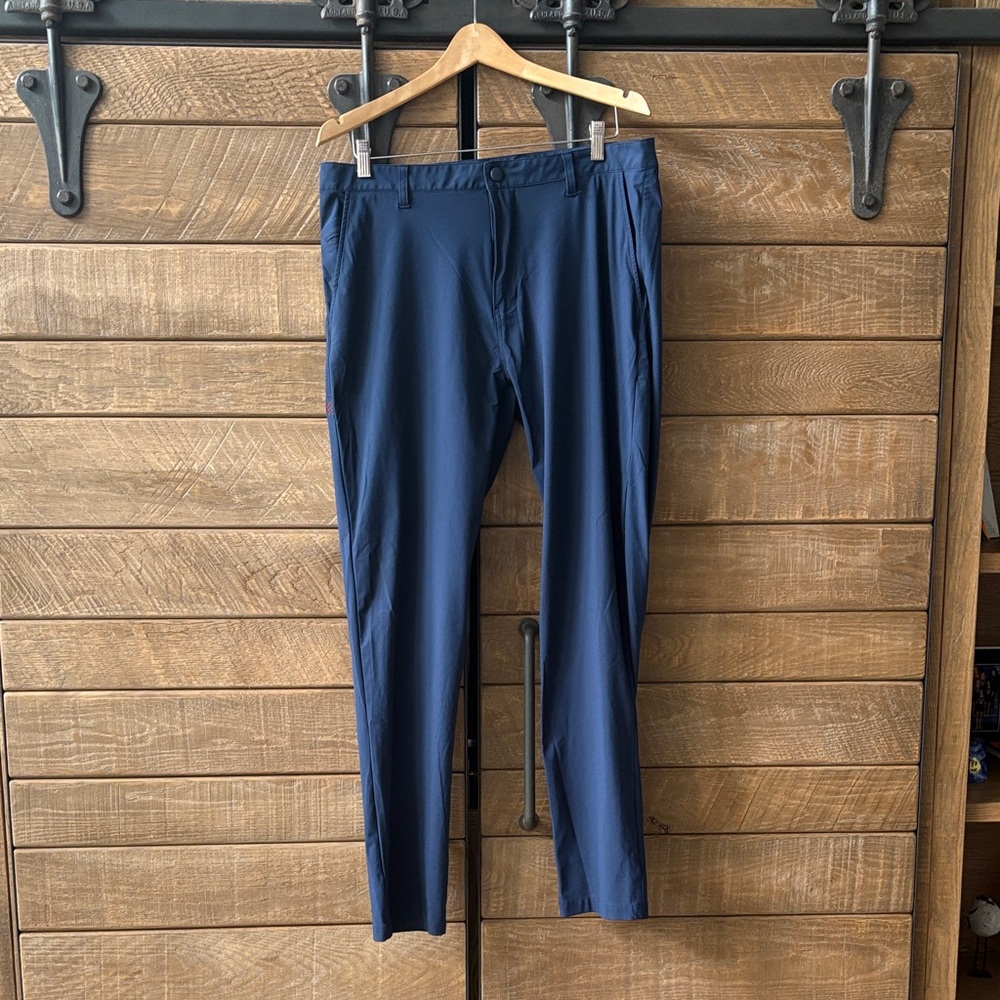 RHONE Men's Dress Pants - Navy Blue